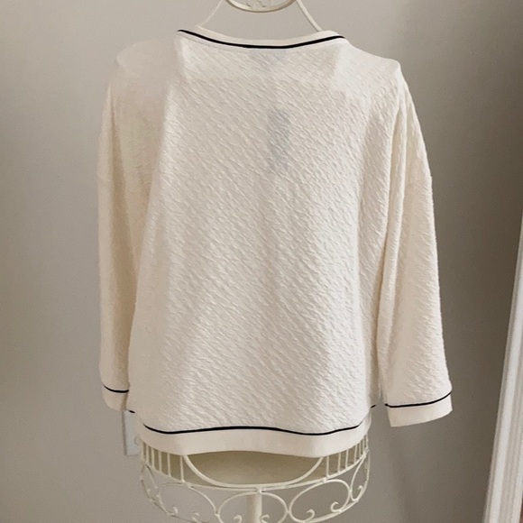 𝅺METAPHOR Quilted sweatshirt. - Picture 2 of 7